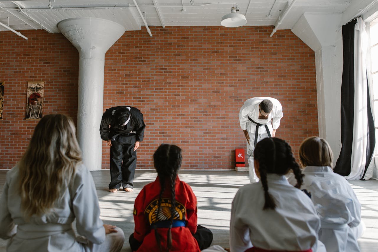 The header image on the Karate Club schedule