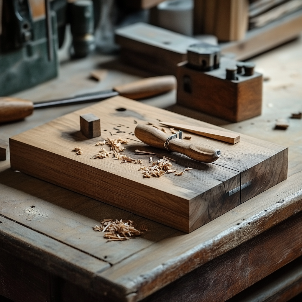 The Nate's Woodworking Shop logo